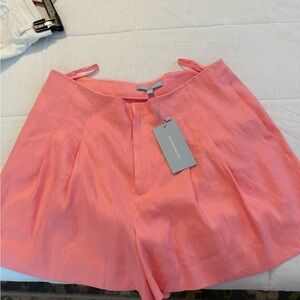 ANTONIO MELANI Pink Pleated Shorts